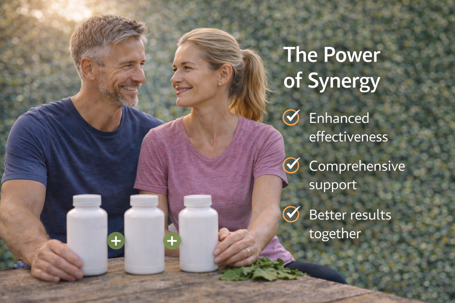 Synergistic Anti-Aging: the light, routine-first view